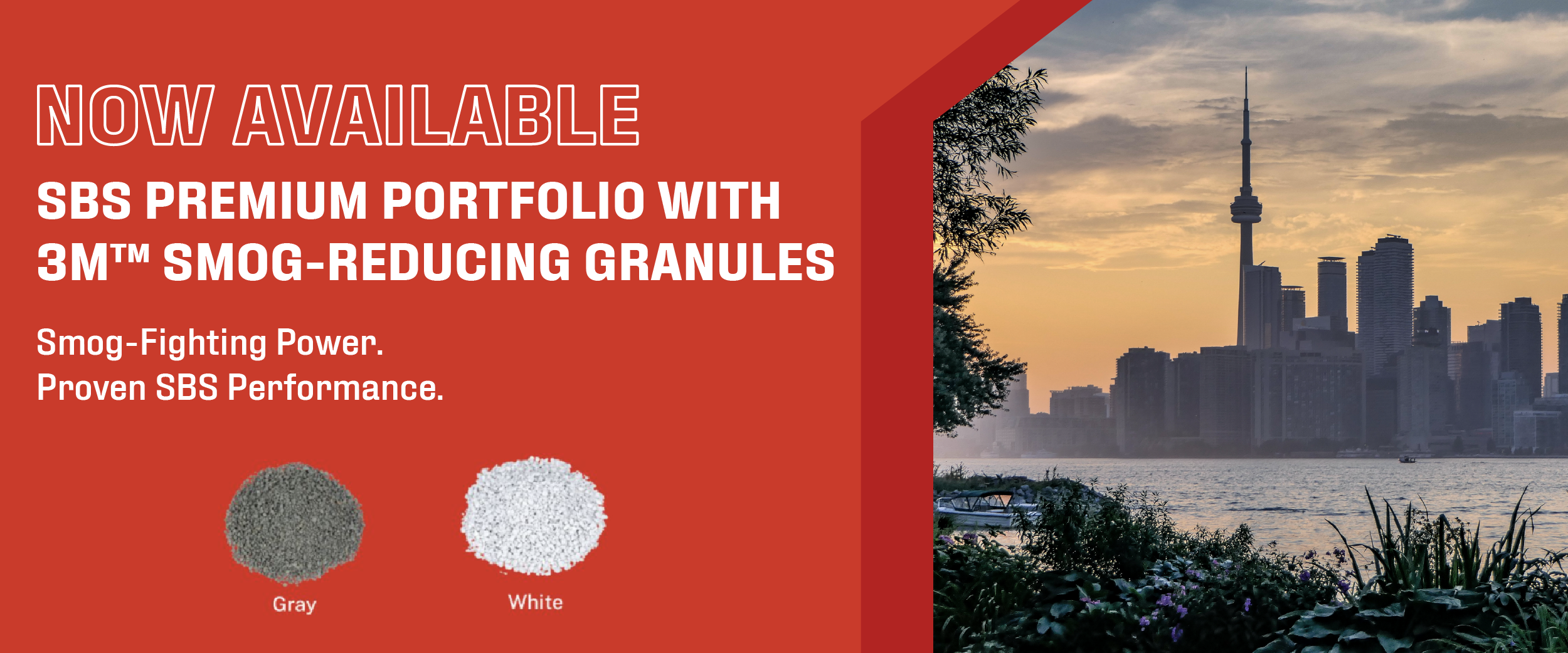 SBS Smog Reducing Granules