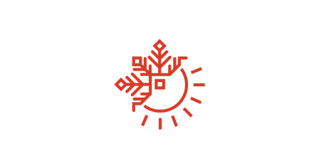 red snowflake icon