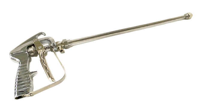Spray Gun: Precision tool for efficient and even application of roofing adhesives and coatings